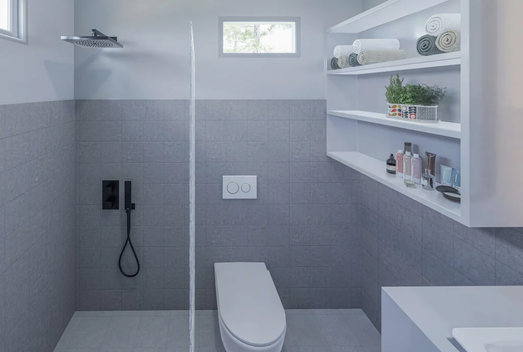 1 bedroom container home interior rendering 6